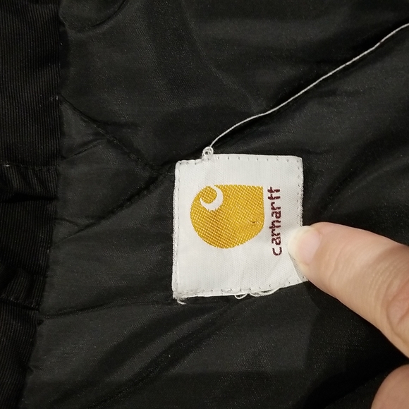 Men's Carhartt Forest Green Jacket multiple pockets sz XL - Picture 5 of 8